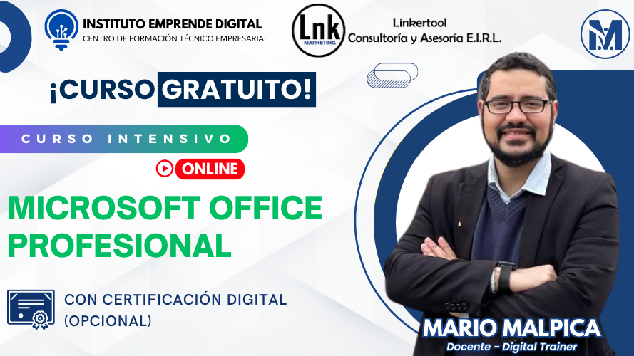 Curso de Microsoft Office Profesional (Online)