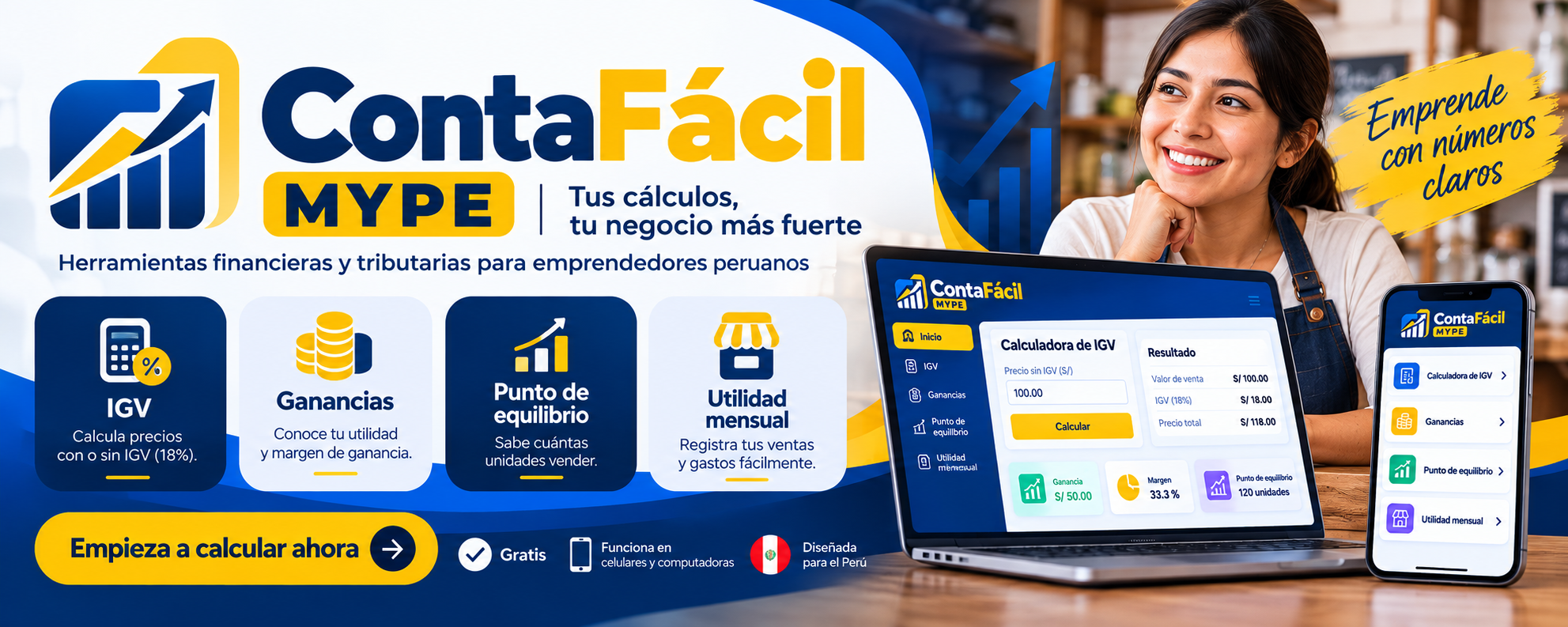 ContaFácil Mype: finanzas que impulsan tu negocio
